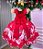 Vestido Marie Natalia Flores Vermelho - Natal - Imagem 8