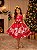 Vestido Marie Natalia Flores Vermelho - Natal - Imagem 1