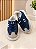 Tenis Nilqi Masculino Enzo Azul Marinho e Off - Imagem 3