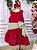 Vestido Blogueirinha Rafa Vermelho - Natal - Imagem 2