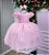 Vestido Menina Bonita Yasmin Rosa Bebe - Imagem 1