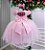 Vestido Menina Bonita Yasmin Rosa Bebe - Imagem 6
