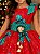 Vestido Marie Alegria de Natal Vermelho - Imagem 2