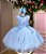 Vestido Marie Jardim das Borboletas Azul Bebe Viviane Modelo 2 - Imagem 4
