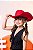Kit Conjunto Blogueirinha Boiadeira Maraisa Jeans Preto + Chapeu - Imagem 4