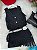 Kit Conjunto Blogueirinha Boiadeira Maraisa Jeans Preto + Chapeu - Imagem 8