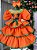 Vestido Tematicos Kids Halloween Doce Abóbora - Imagem 6