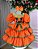 Vestido Tematicos Kids Halloween Doce Abóbora - Imagem 5