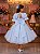 Vestido Bella Child Priscila Azul Bebe - Imagem 2