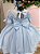 Vestido Bella Child Priscila Azul Bebe - Imagem 6