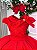 Vestido Bella Child Ravena Vermelho - Imagem 4