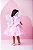 Vestido Marie Jardim Encantado Isis Luxinho Rosa - Imagem 2