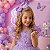 Vestido Menina Bonita Angelie Lilás - Imagem 3