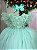 Vestido Menina Bonita Angelie Verde Menta - Imagem 6