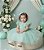 Vestido Menina Bonita Angelie Verde Menta - Imagem 3