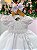 Vestido Vitoria Kids Leticia Branco - Imagem 3