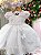 Vestido Vitoria Kids Leticia Branco - Imagem 2