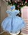Vestido Vitoria Kids Leticia Azul Bebe - Imagem 1