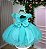 Vestido Marie Maite Jardim Encantado Verde Tiffany - Imagem 3