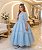Vestido Bella Child Longo Eva Azul Bebe - Imagem 2
