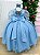 Vestido Bella Child Longo Eva Azul Bebe - Imagem 5