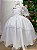 Vestido Bella Child Longo Eva Branco - Imagem 4