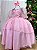 Vestido Bella Child Longo Eva Rosa Bebe - Imagem 6