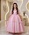 Vestido Bella Child Longo Eva Rosa Bebe - Imagem 1