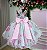 Vestido Bella Child Celina Florido Verde Claro - Imagem 5