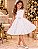 Vestido Blogueirinha Valeria Branco - Imagem 1