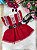 Romper/Vestido Princesa Belli Noel Vermelho - Natal - Imagem 1