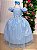 Vestido Marie Longo Heloisa Azul Bebe - Imagem 3