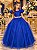 Vestido Marie Longo Heloisa Azul Royal - Imagem 1