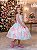 Vestido Mini Miss Lorena Florido Azul Bebe - Imagem 3