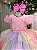 Vestido Menina Bonita Arco iris Aurora - Candy - Imagem 5
