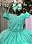 Vestido Bella Child Polly Verde Menta - Imagem 3