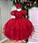 Vestido Bella Child Lavínia Vermelho - Imagem 1