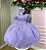 Vestido Marie Lilás Bolinhas - Imagem 1