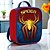 Mochila Rodinhas Homem Aranha + Lancheira + Estojo - Imagem 3