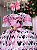 Vestido Junino Tematico Luxo Minnie/Minei Rosa - Imagem 5