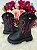 Bota\Coturno Nilqi Bella Preto - Imagem 6