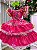 Vestido Junino Banana Club Quermesse do Balance Pink - Imagem 4