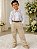 Conjunto Meninos Miss Cherry Leo Suspensorio Palha - Bege - Imagem 1