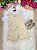 Conjunto Social Miss Cherry Leandro Colete Palha - Bege - Imagem 2