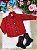 Camisa Xadrez Junina Noah Vermelho - Imagem 2