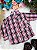 Camisa Junina Xadrez Liam Branco - Imagem 3