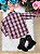 Camisa Junina Xadrez Liam Branco - Imagem 6