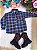 Camisa Junina Xadrez Breno Azul - Imagem 4