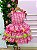 Vestido Banana Club Luxo Arraia do Chamego Pink - Imagem 3