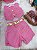 Conjunto Blogueirinha Boiadeira Estrelada Rosa - Imagem 2